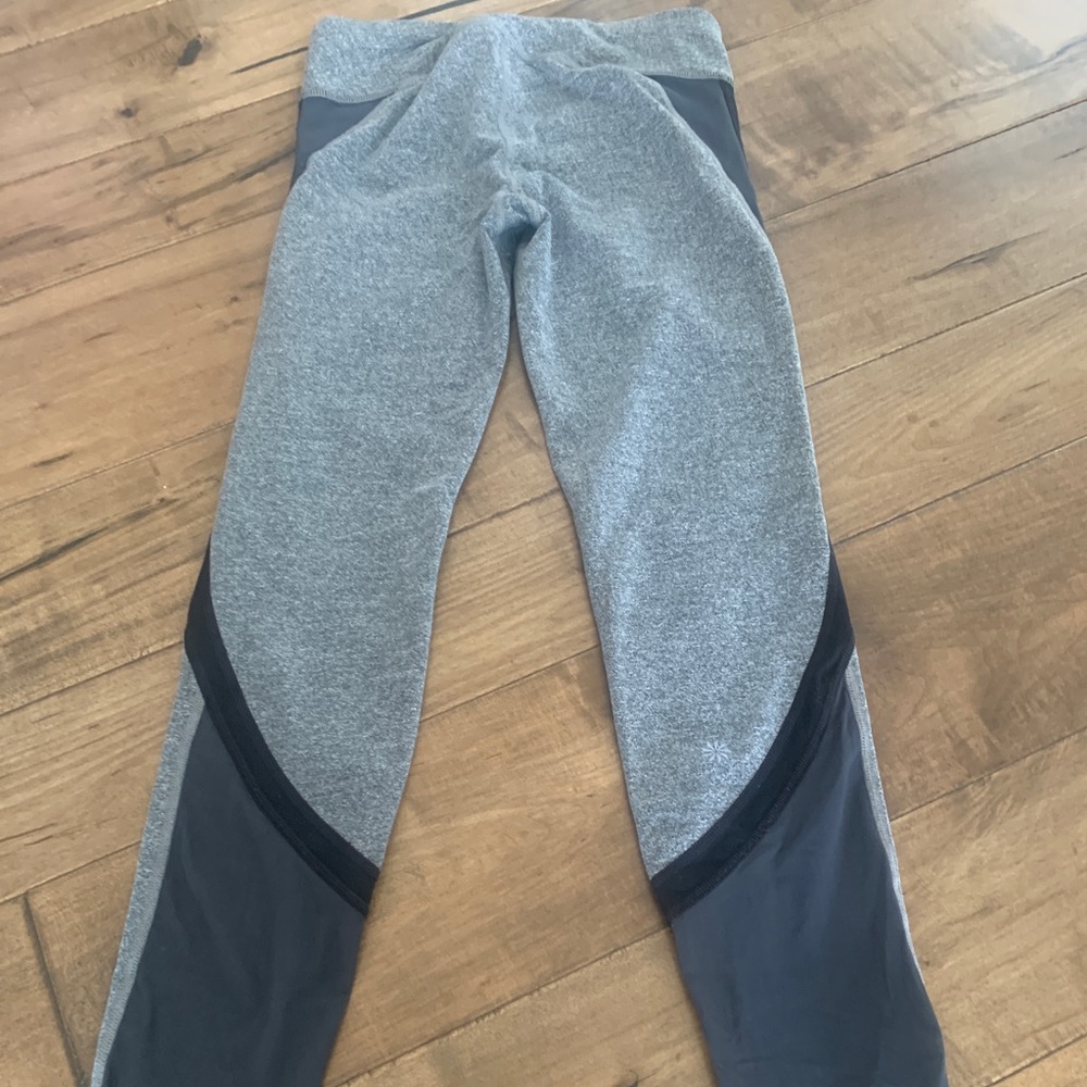 Athlete girl leggings